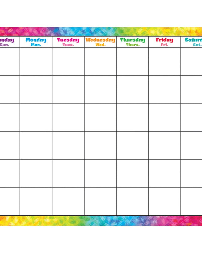 CALENDARIO COLORFUL BRUSH