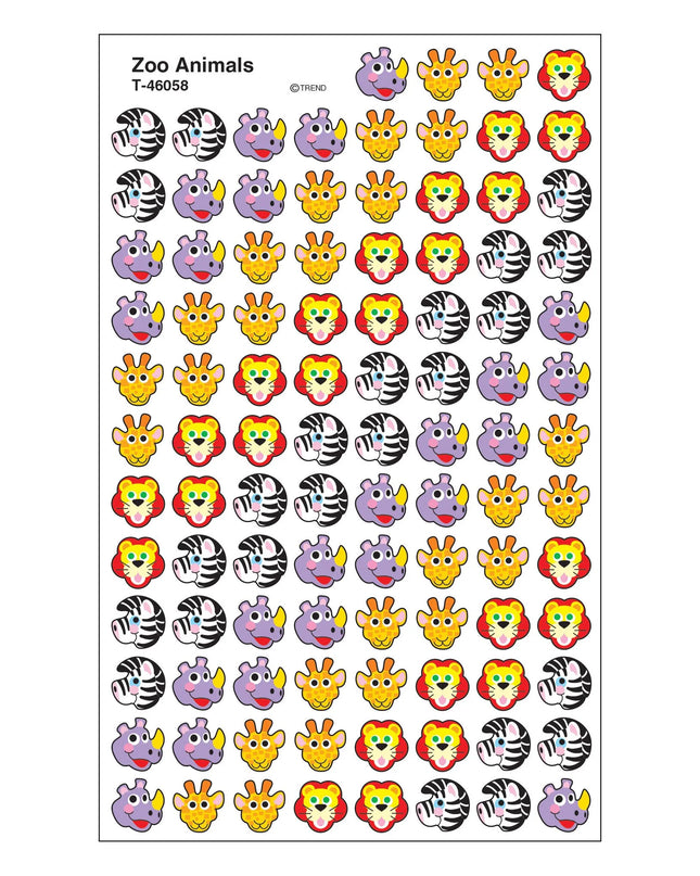 STICKERS ZOO ANIMALS