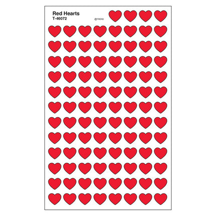 STICKERS RED HEARTS