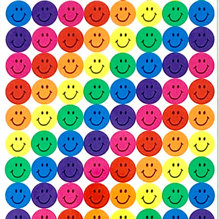 STICKER COLORFUL SMILES T46134