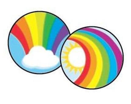 STICKERS BEANING RAINBOW T46161