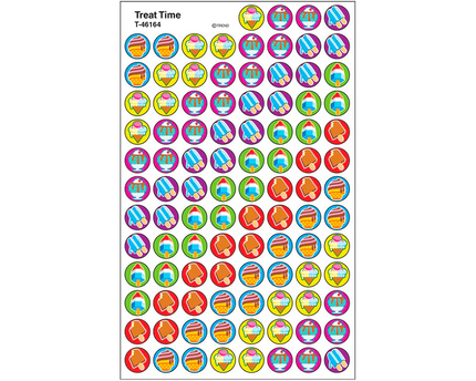STICKERS TREAT TIME