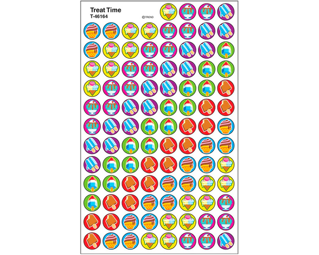 STICKERS TREAT TIME