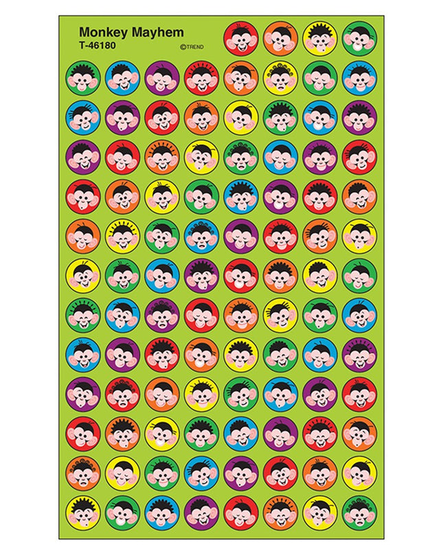 STICKERS MONKEY MAYHEM