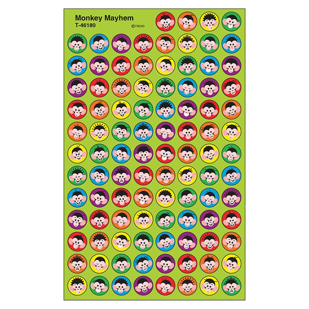 Monkees Sticker STICKERS MONKEY MAYHEM – ABC School Supply
