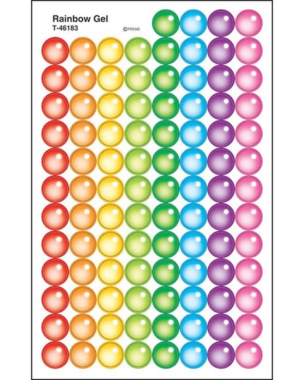 STICKERS RAINBOW GEL T-46183