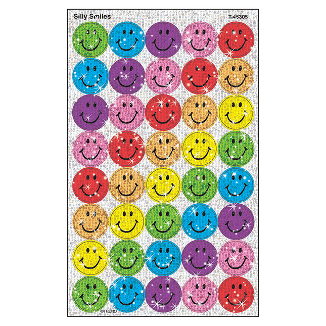 STICKER SMILES SILLY