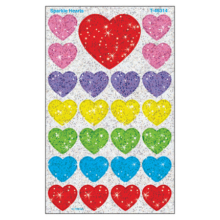 STICKERS SPARKLE HEARTS