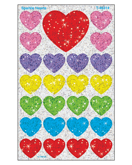 STICKERS SPARKLE HEARTS