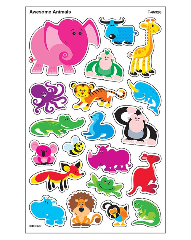 STICKER AWESOME ANIMALS