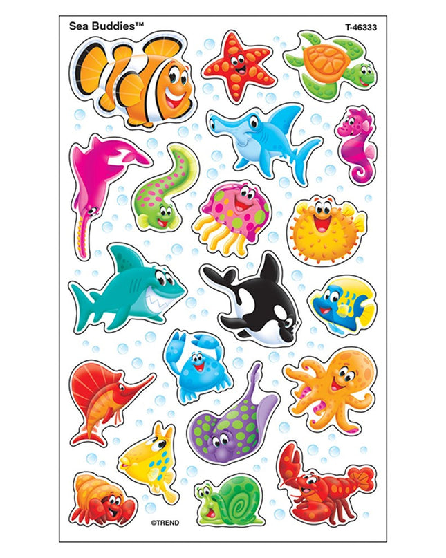 STICKERS SEA BUDDIES SUPER SHAPES