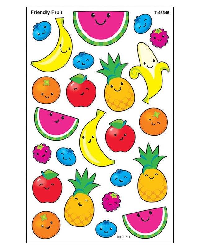STICKERS FRIENDLY FRUIT