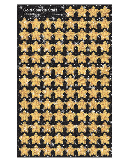 STICKER GOLD SPARKLE STAR