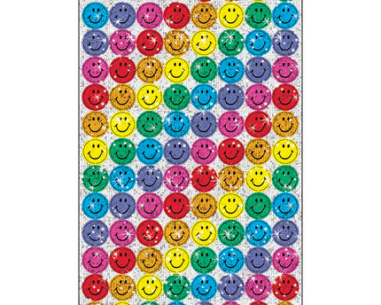STICKERS COLORFUL SPARKLE SMILES
