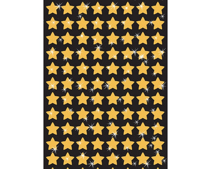 STICKERS GOLD FOIL STAR