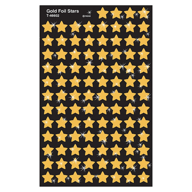 STICKERS GOLD FOIL STAR