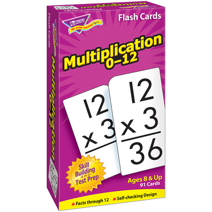 FLASH CARD MULTIPLICATION  0-12