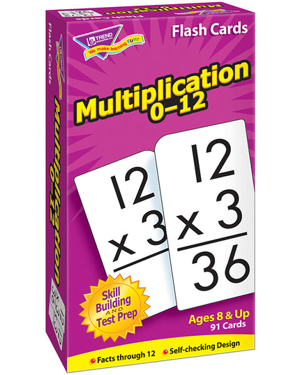 FLASH CARD MULTIPLICATION  0-12