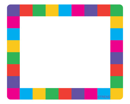 NAME TAG RAINBOE  TREND