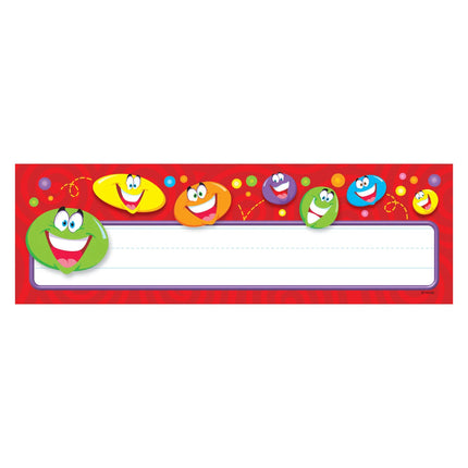 NAME PLATE SMILY FACE