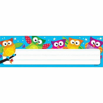 NAME PLATES OWL STAR