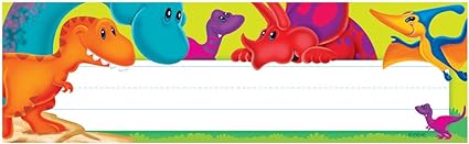 NAME PLATES DINO-MITE PALS DT