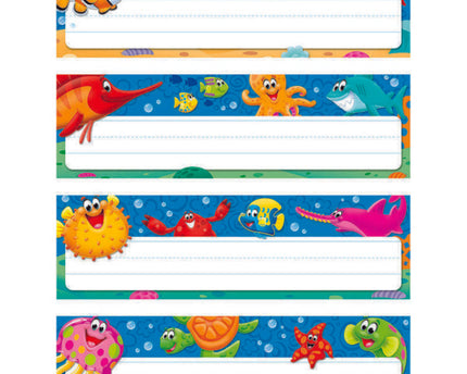 NAME PLATES -SEA BUDDIES