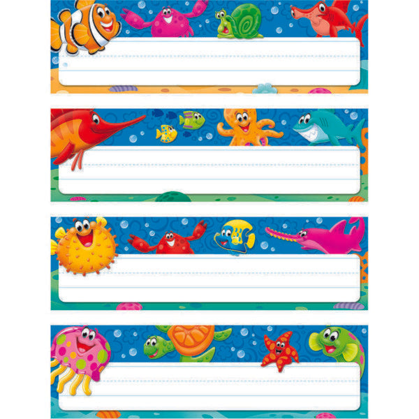 NAME PLATES -SEA BUDDIES