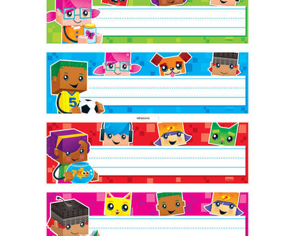 NAME PLATES BLOCK STARS