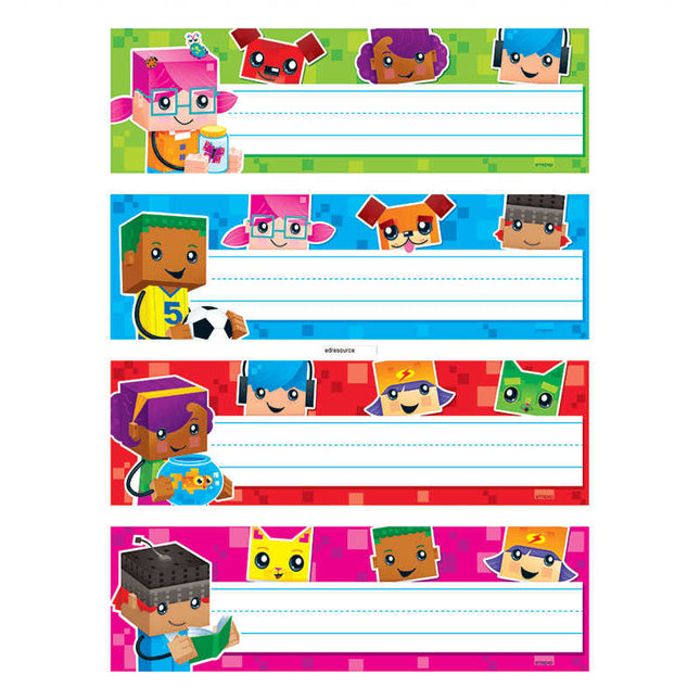 NAME PLATES BLOCK STARS