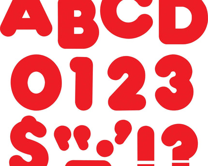 LETRAS #2 RED 3-D