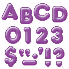 LETRAS #2 PURPLE 3-D