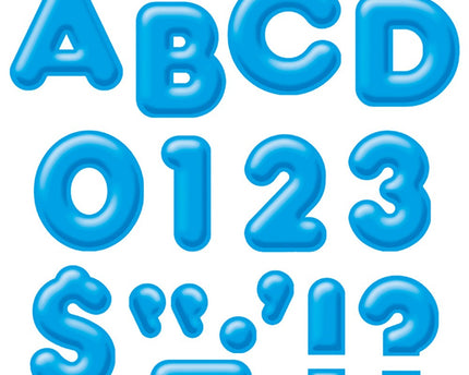 LETRAS BLUE 3D #4
