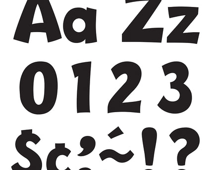 LETRAS BLACK PLAYFUL  #4
