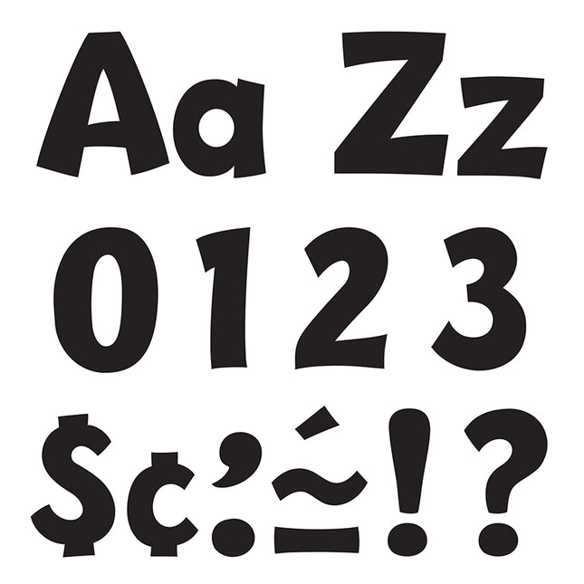 LETRAS BLACK PLAYFUL  #4