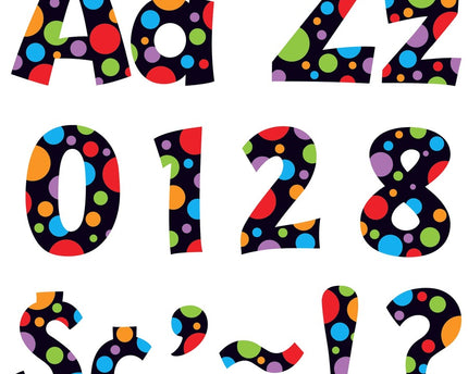LETRAS NEON DOTS