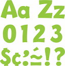 LETRAS LIME  PLAYFUL  #4