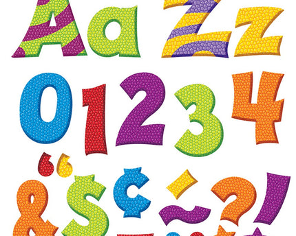LETRAS DINO-MITE 4" PALST FRDLY