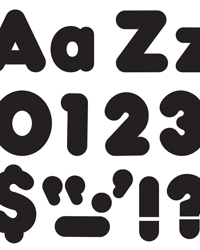 LETRAS CASUAL BLACK #4