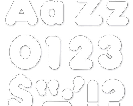 LETRAS CASUAL  WHITE #4