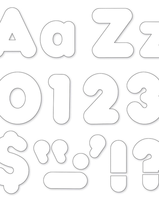 LETRAS CASUAL  WHITE #4