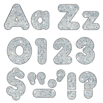 LETRAS SILVER SPARKLE #4 CASUAL