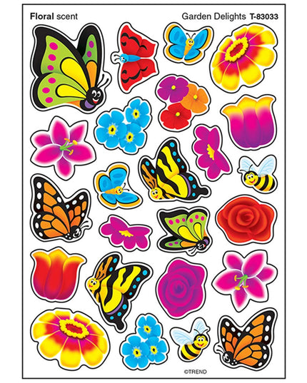 STICKERS GARDEN DELIGHTS FLORAL