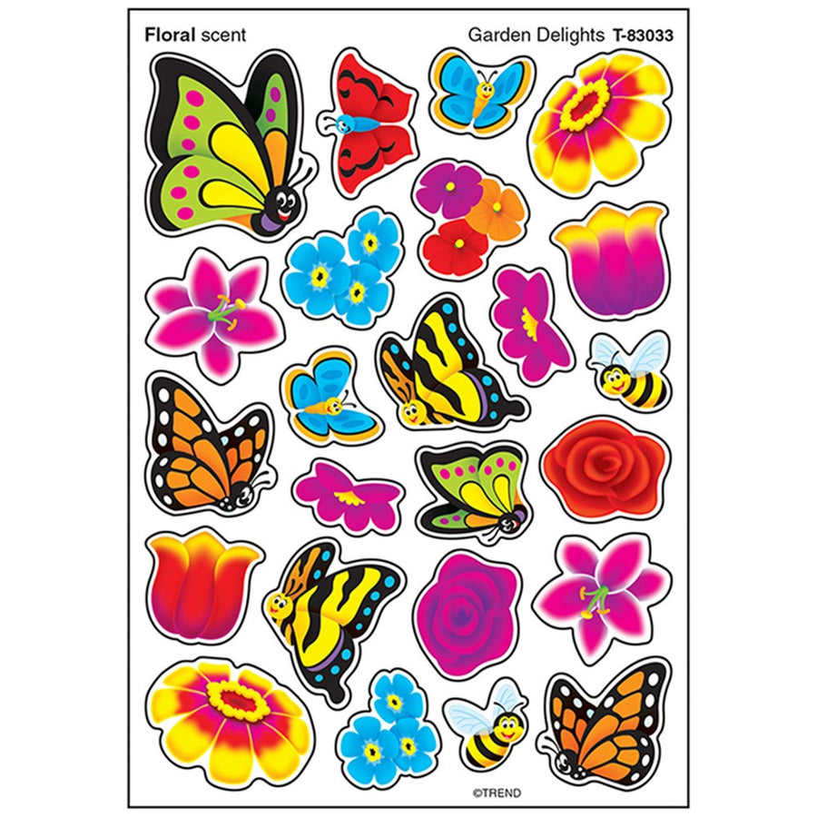 STICKERS GARDEN DELIGHTS FLORAL