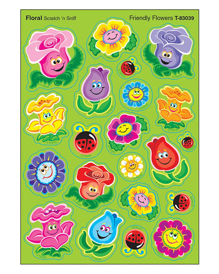 STICKER FRIENDLY FLOWERS