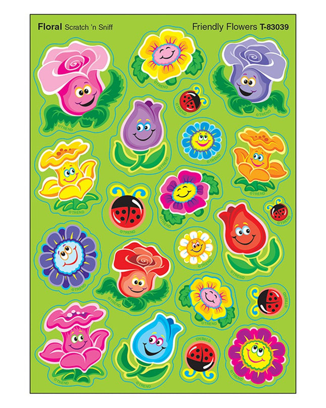 STICKER FRIENDLY FLOWERS