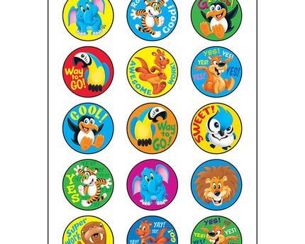 STICKER AWESOME ANIMALS TROPICAL