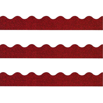 BORDE RED SPARKLE TRIMMERS
