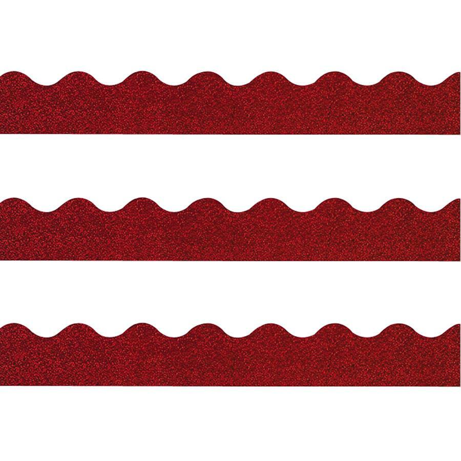 BORDE RED SPARKLE TRIMMERS