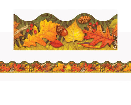 BORDE LEAVES OF AUTUM